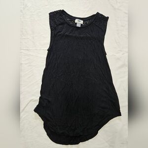 SALE! Women's Old Nacy Black Tank Top (xsmall)
